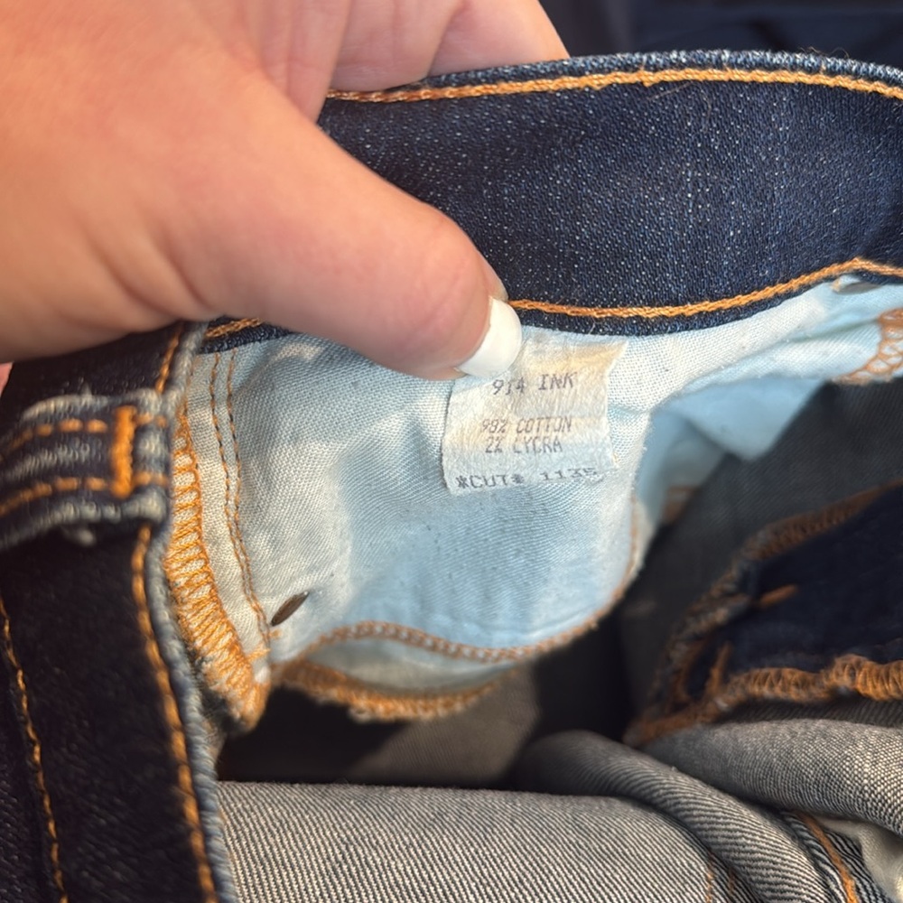 Jbrand jeans NWOT Size 32 straight boot blue jeans host pick - Picture 17 of 17